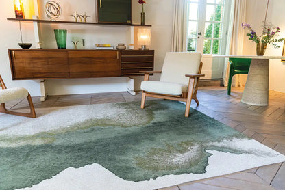 Tapis de salon et chambre tissé plat LAGOON