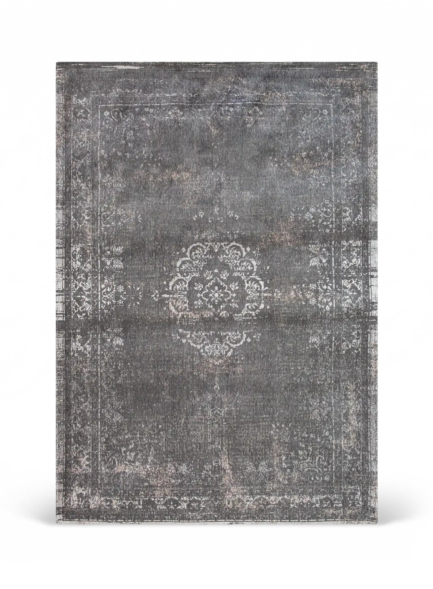 Tapis de salon et chambre tissé plat MEDAILLON