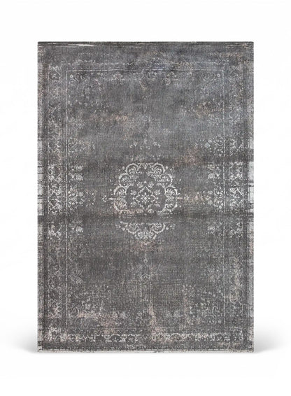 Tapis de salon et chambre tissé plat MEDAILLON