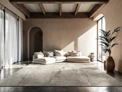 Tapis tissé plat moderne SOLACE
