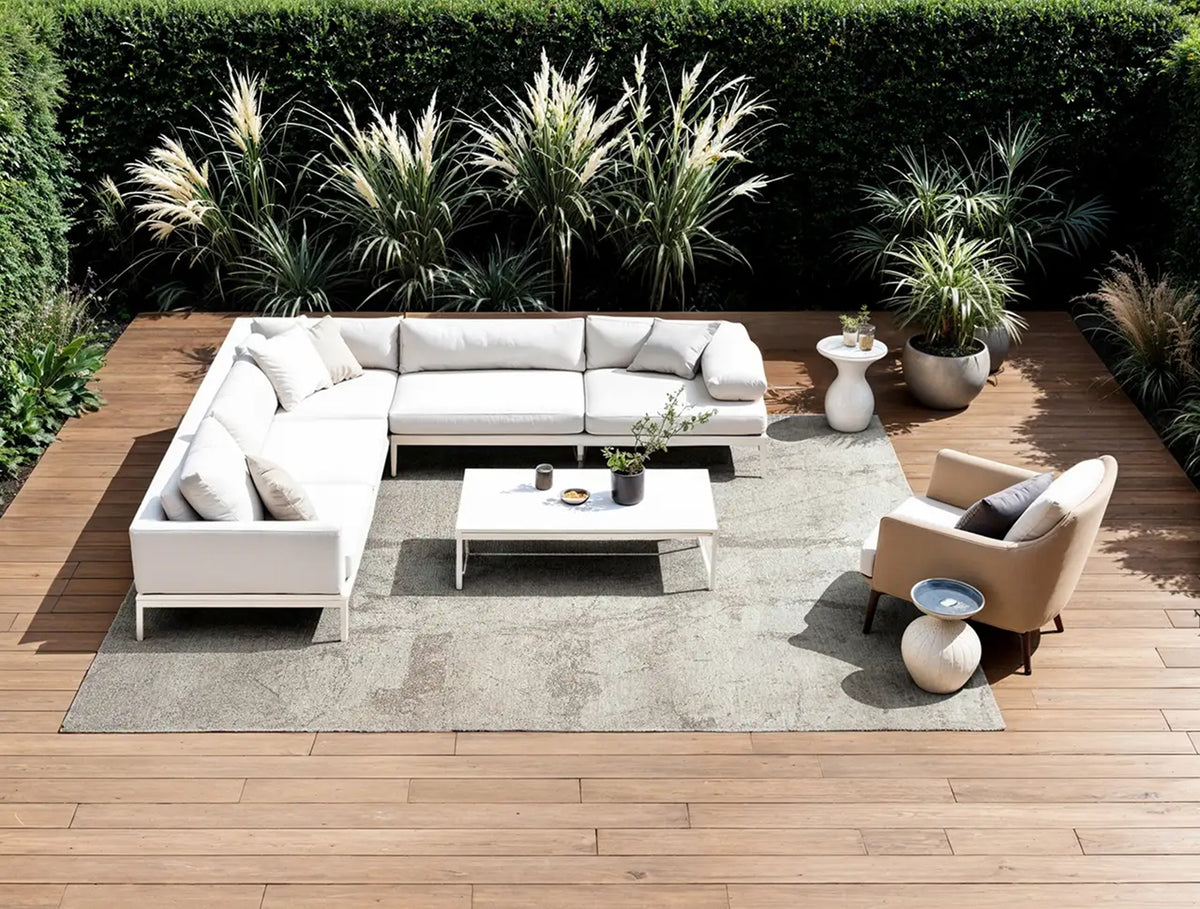 Tapis tissé plat moderne SOLACE