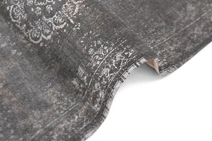 Tapis de salon et chambre tissé plat MEDAILLON