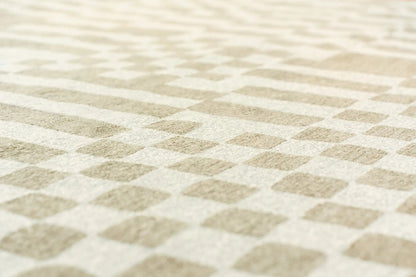 Tapis tissé plat moderne CHECKMATE