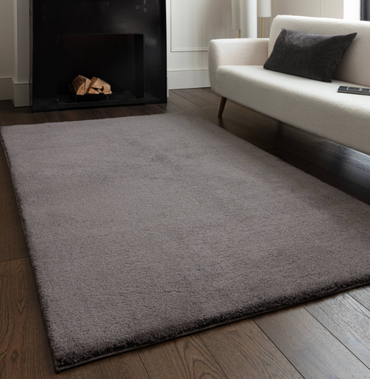 Alfombra de pelo largo MOCO para sala de estar y dormitorio 