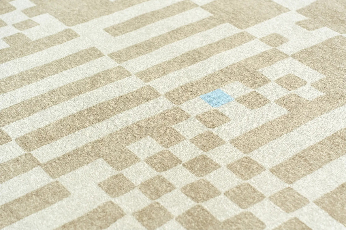 Tapis tissé plat moderne CHECKMATE