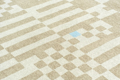 Tapis tissé plat moderne CHECKMATE