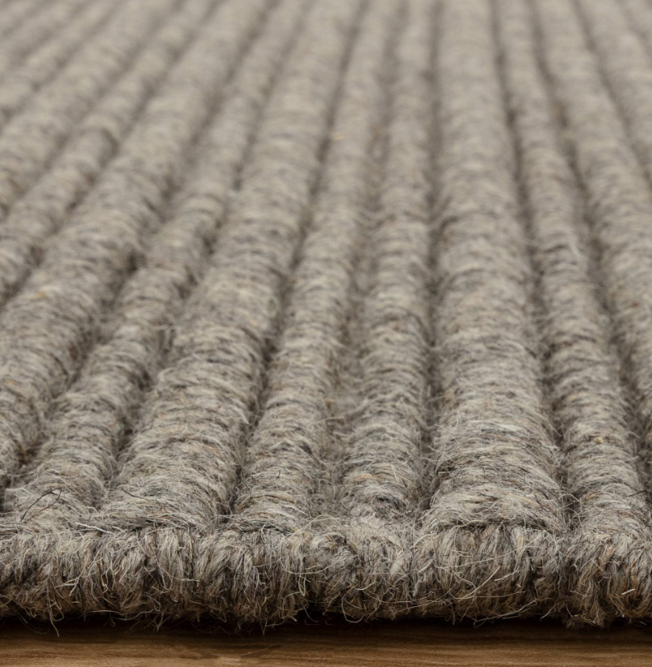 Tapis de salon en laine tissé plat TORRENTO