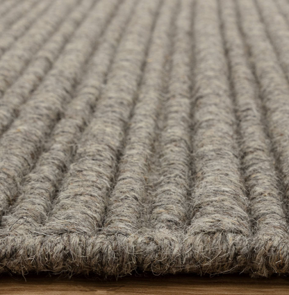 Tapis de salon en laine tissé plat TORRENTO