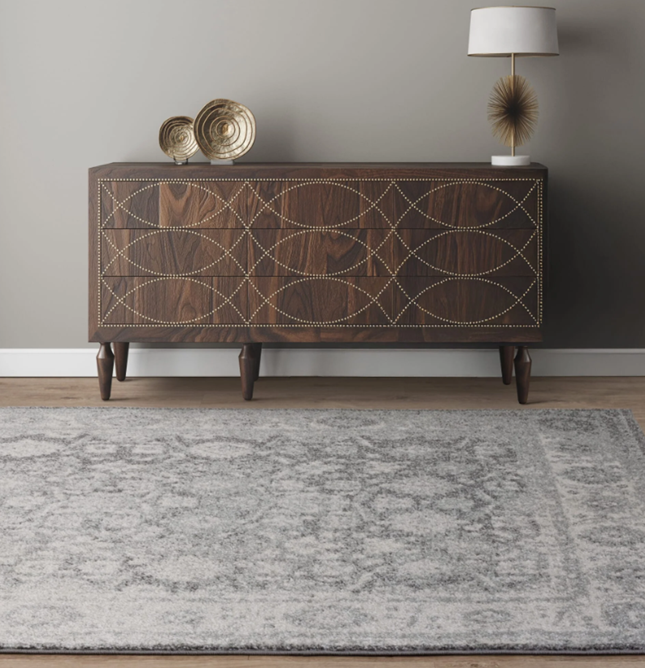 Tapis tissé plat moderne LEGACY