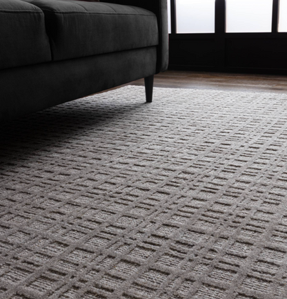 Tapis tissé main en jute HATCHY