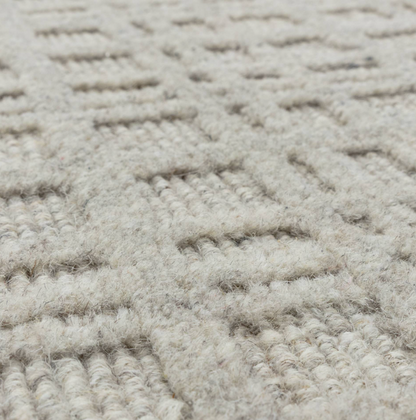 Tapis tissé main en jute HATCHY