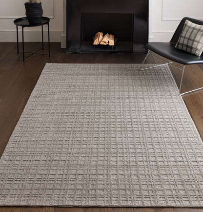Tapis tissé main en jute HATCHY