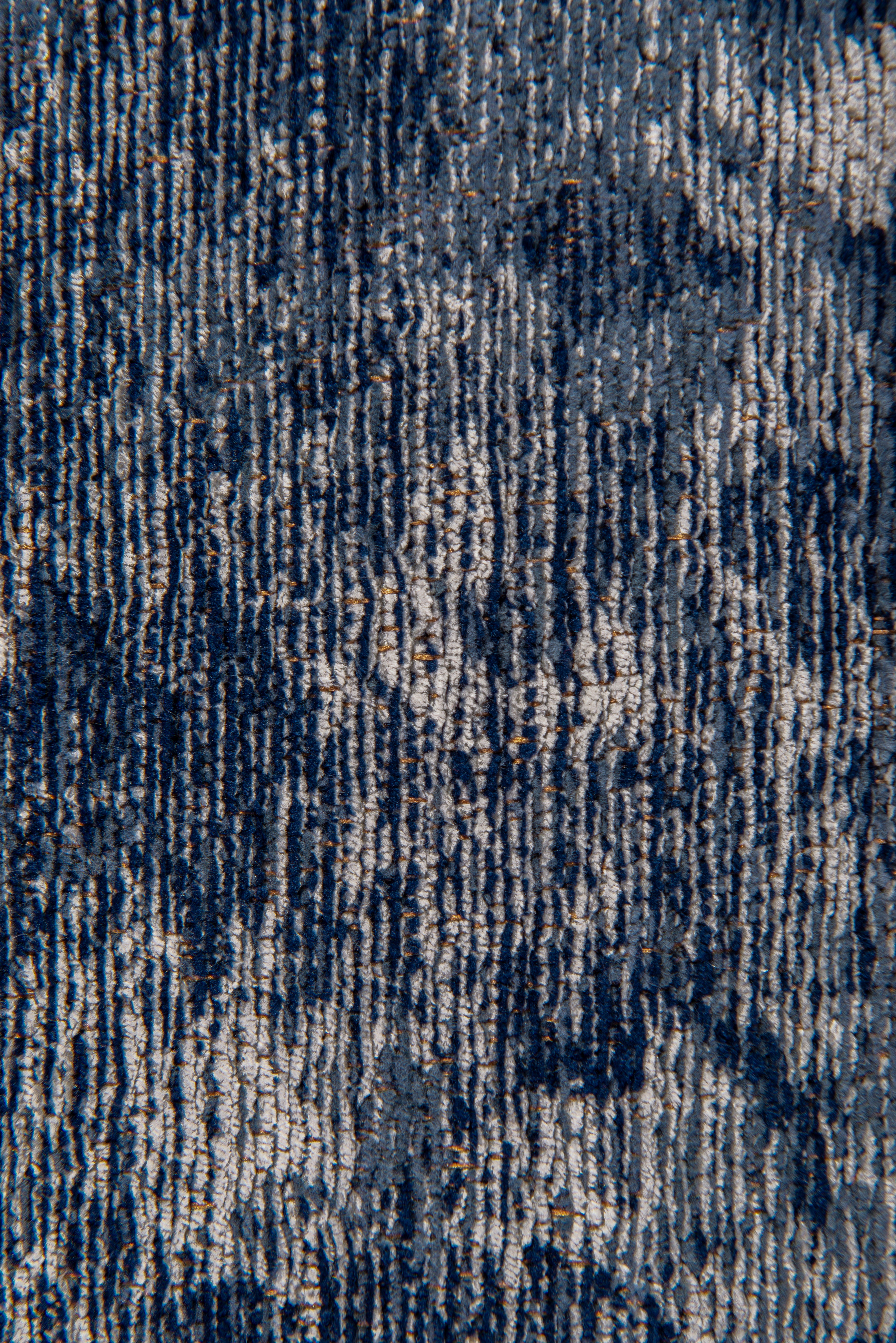 Tapis de salon moderne tissé plat CROWN