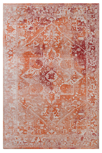 Tapis de salon moderne tissé plat CROWN