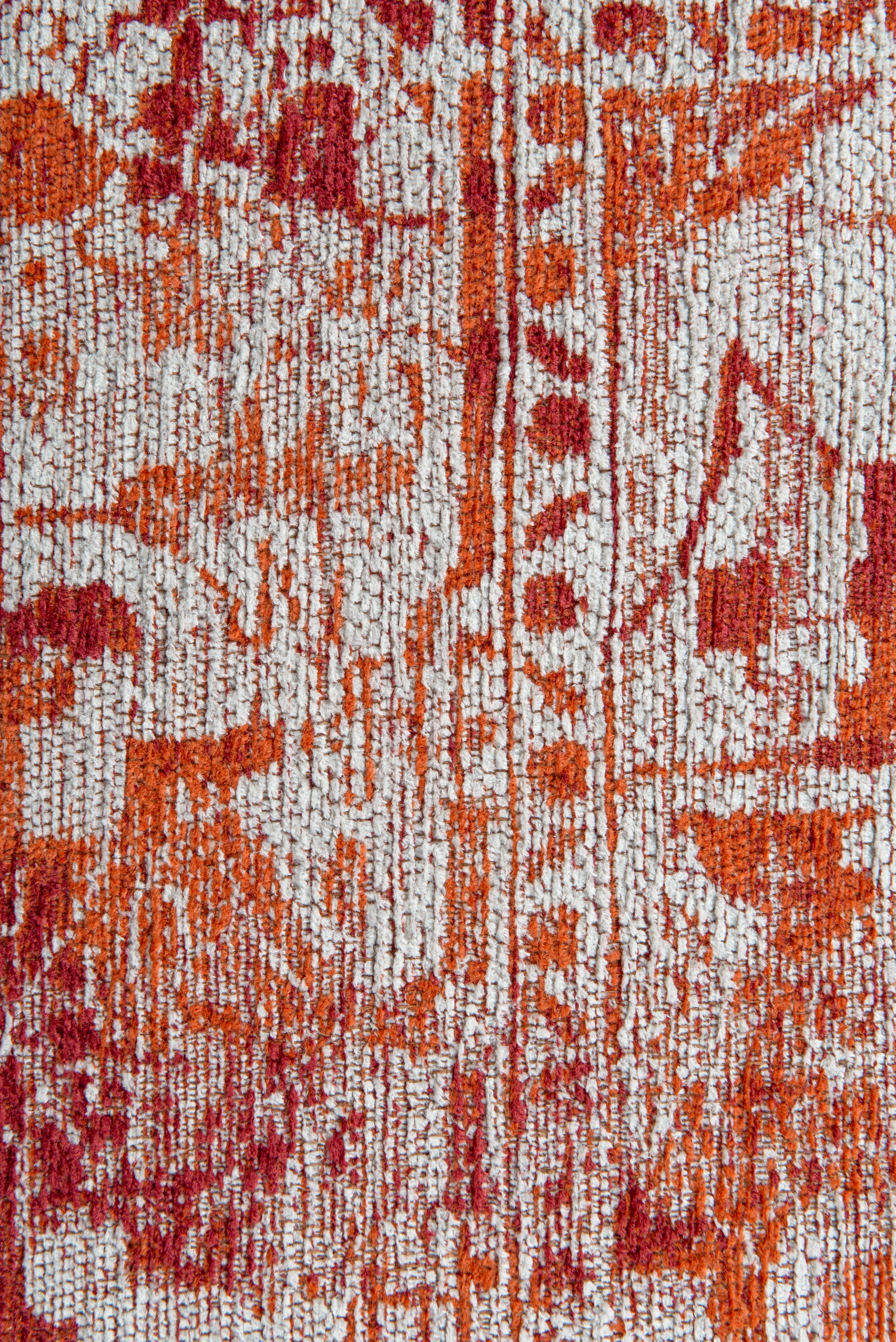 Tapis de salon moderne tissé plat CROWN