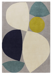 Tapis tufté main en laine HORIZON