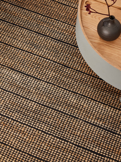 Tapis de salon et chambre en jute BANDY