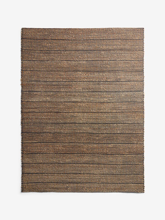 Tapis de salon et chambre en jute BANDY