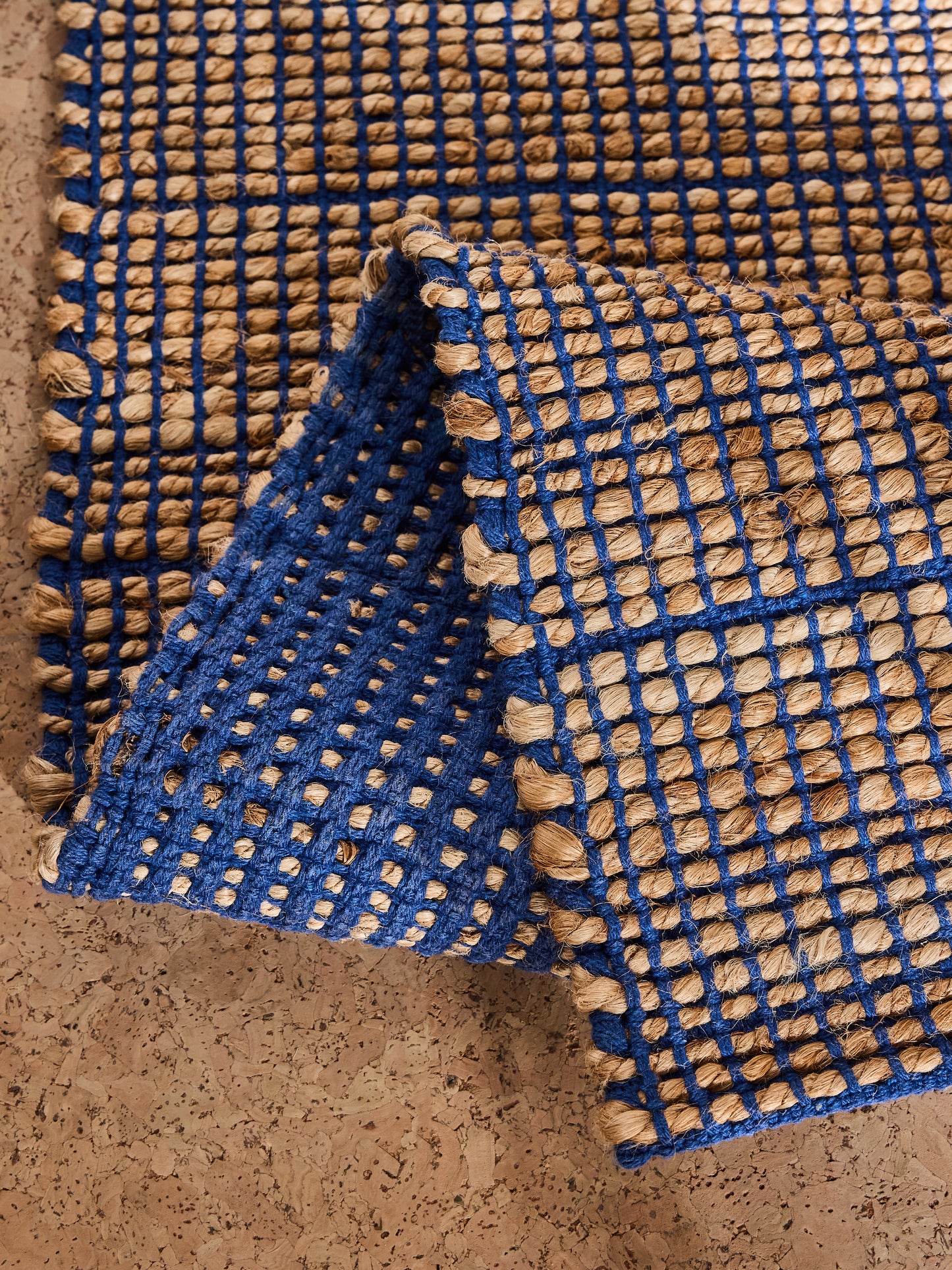 Tapis de salon et chambre en jute BANDY