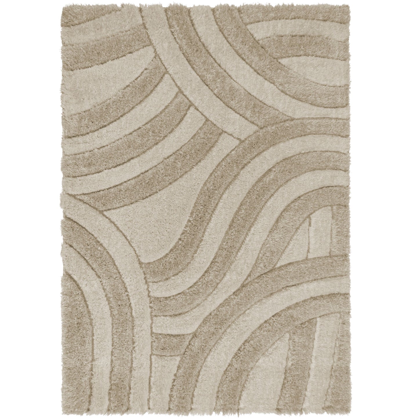 Tapis de salon épais moderne FUZZY