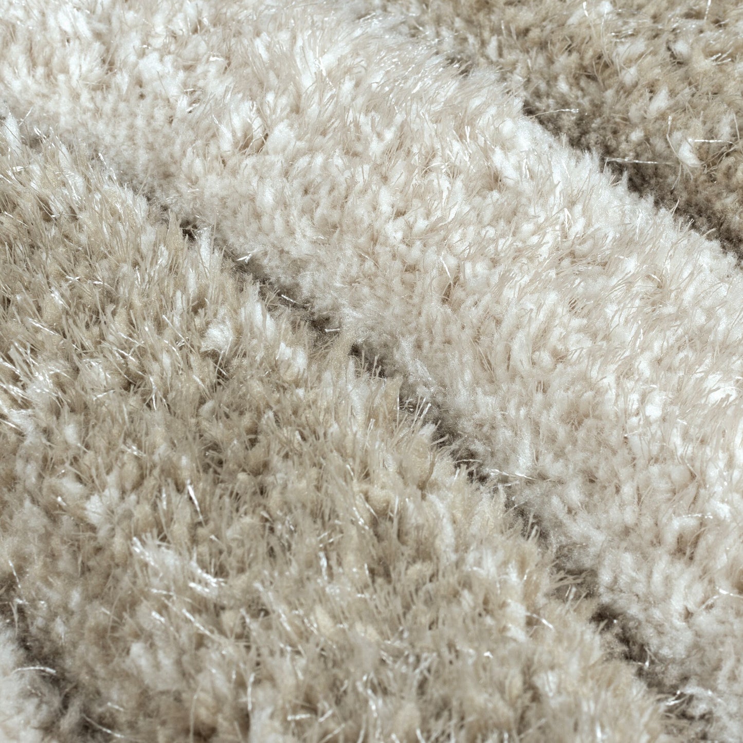 Tapis de salon épais moderne FUZZY