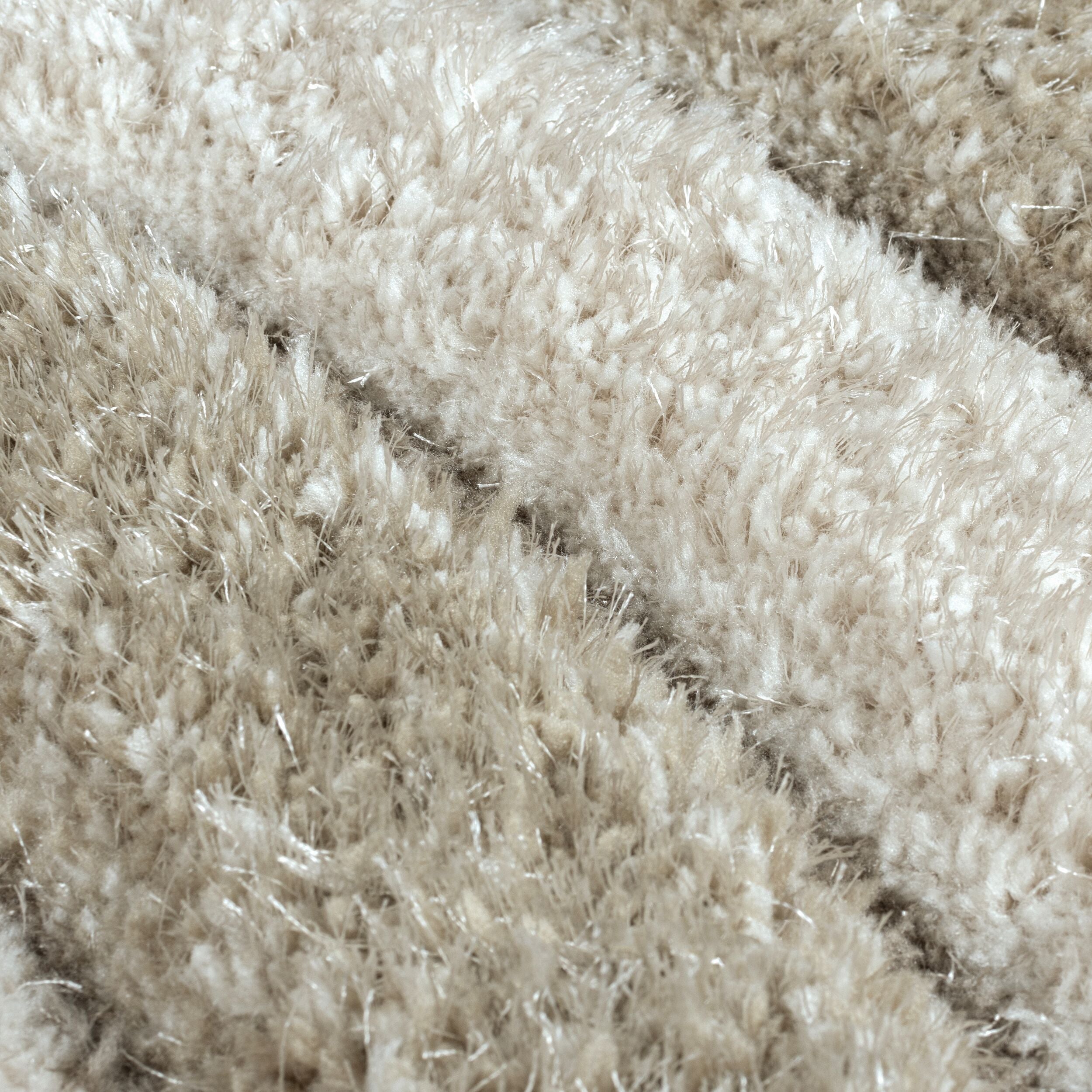 Alfombra moderna y gruesa para sala de estar FUZZY