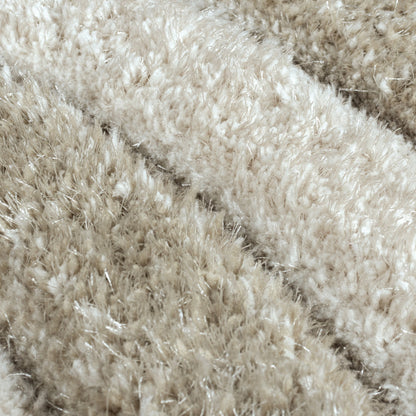 Tapis de salon épais moderne FUZZY