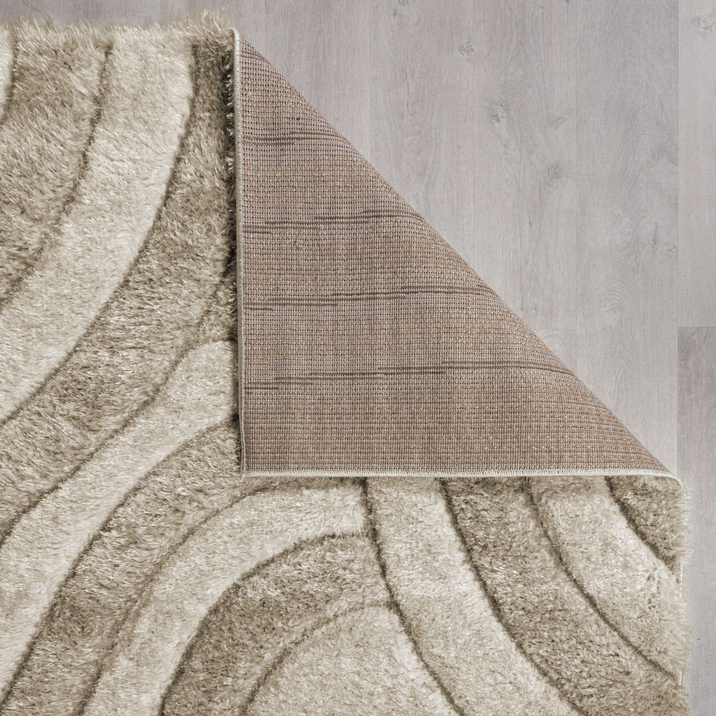 Tapis de salon épais moderne FUZZY
