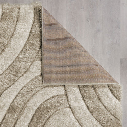 Tapis de salon épais moderne FUZZY