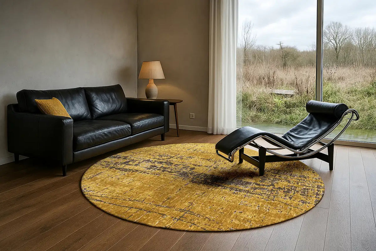 Tapis de salon et chambre tissé plat moderne GRIFF