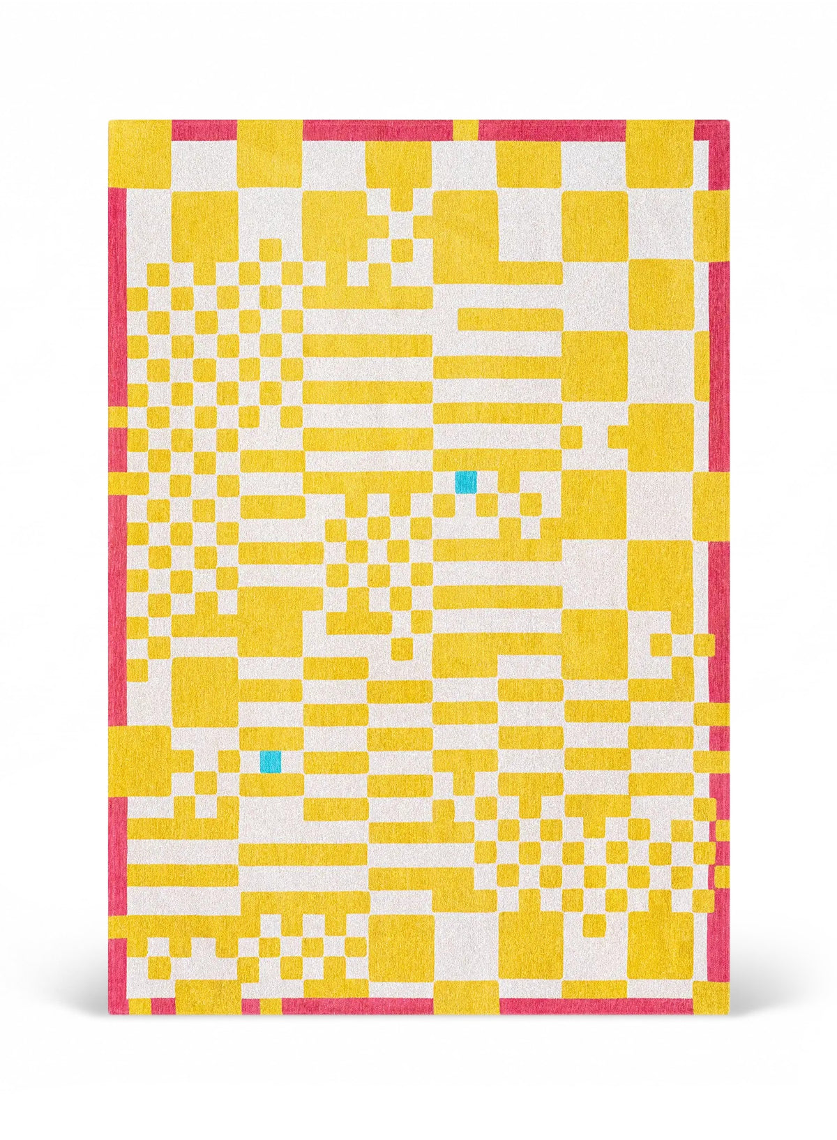 Tapis tissé plat moderne CHECKMATE