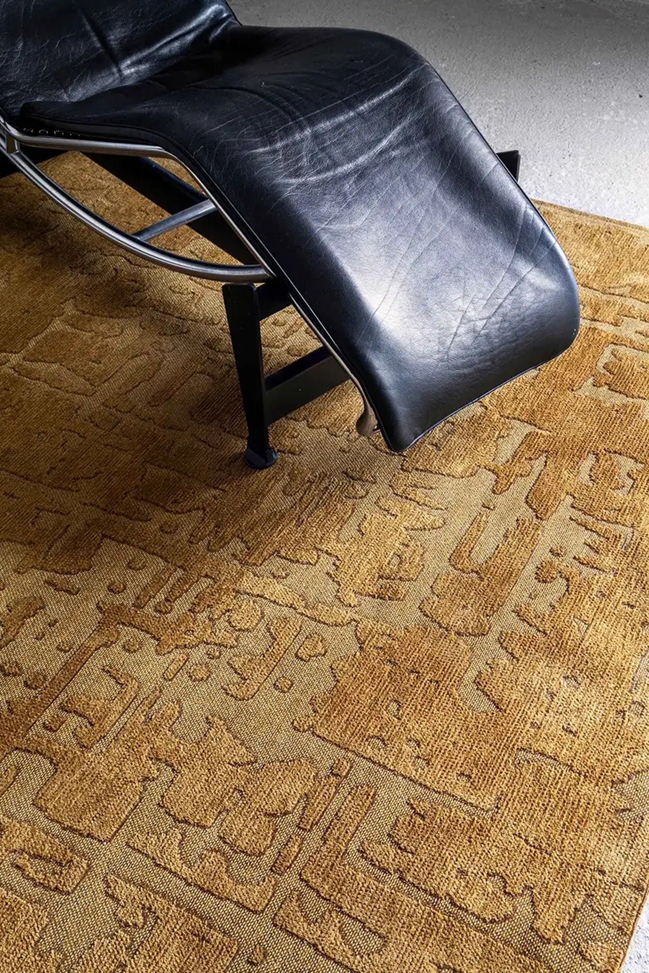 Tapis tissé plat moderne CALABASH
