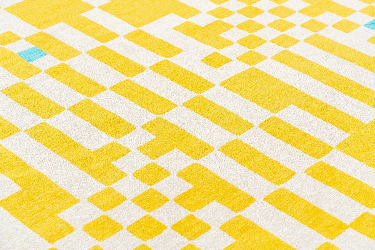 Tapis tissé plat moderne CHECKMATE