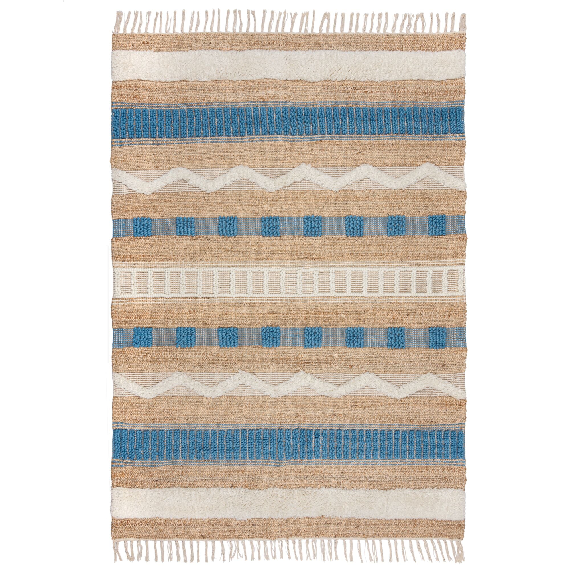 Tapis moderne en jute CASBAH
