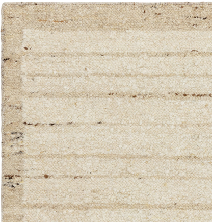 Tapis de salon en laine tissé plat JUMBLE