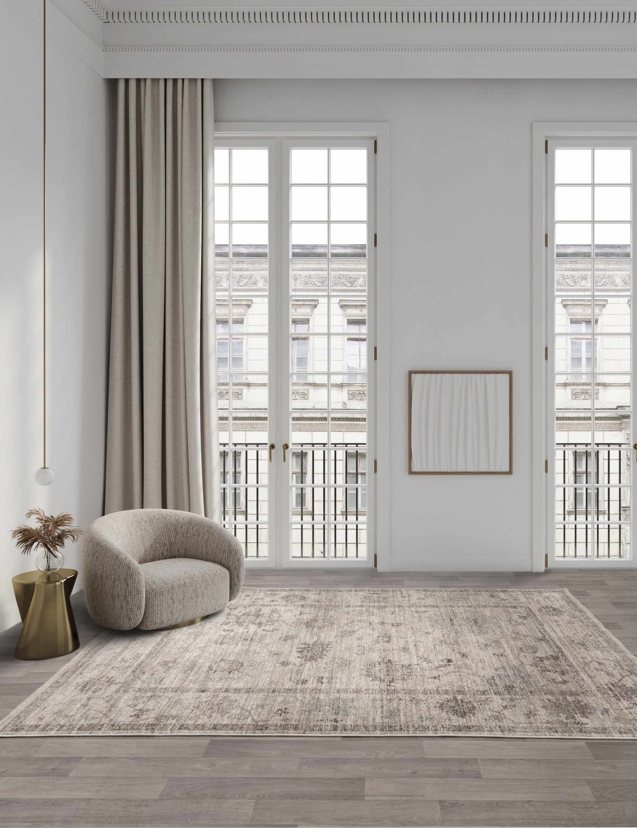 Alfombra de salón de estilo oriental BERYL