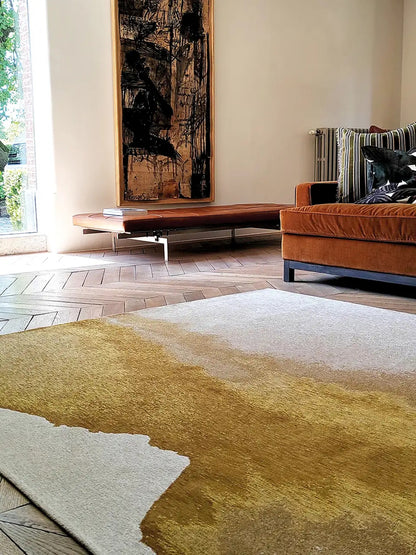 Tapis de salon et chambre tissé plat LAGOON
