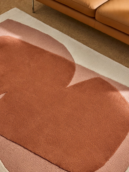 Tapis de salon et chambre en laine PENNY