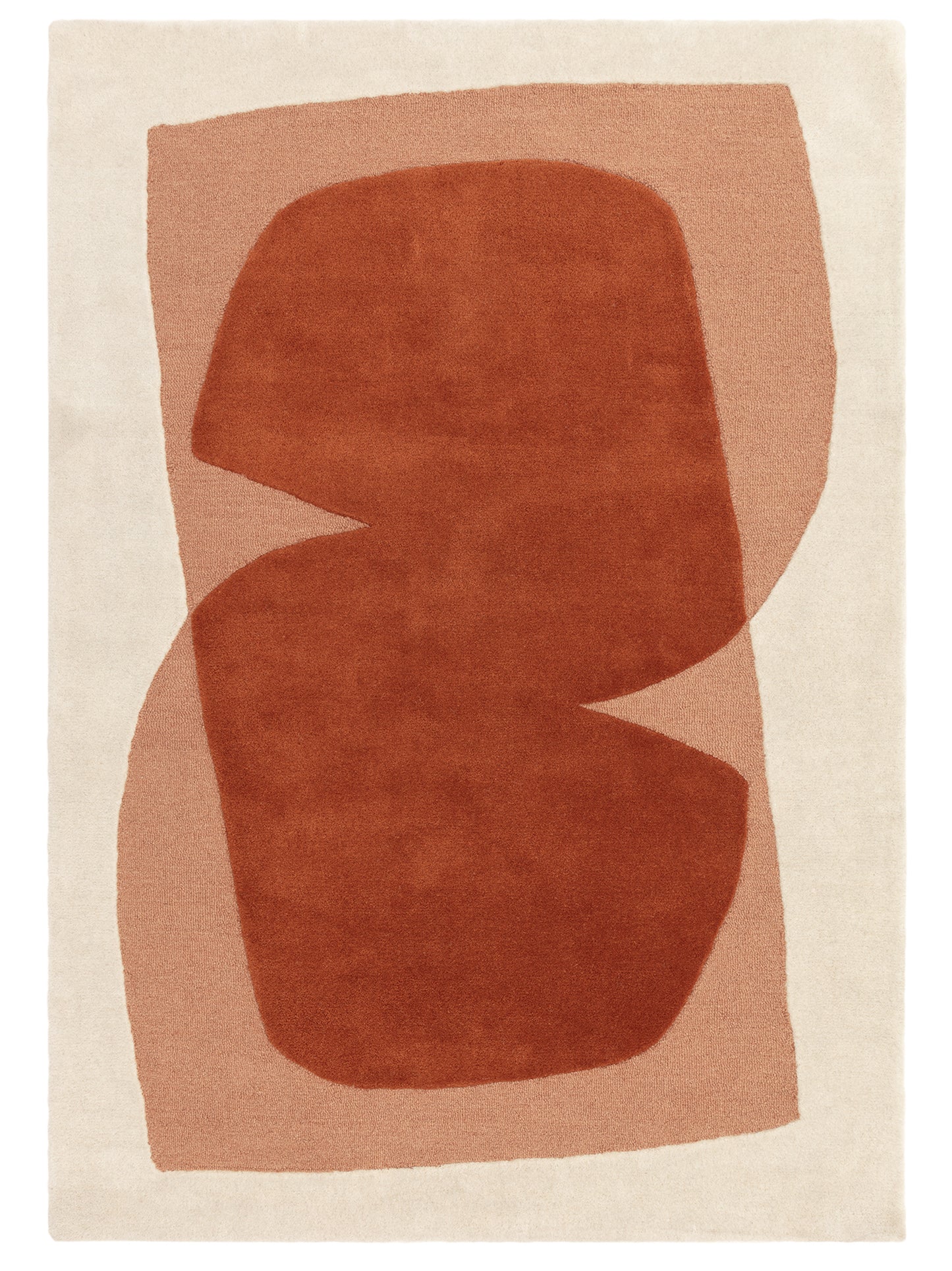 Tapis de salon et chambre en laine PENNY