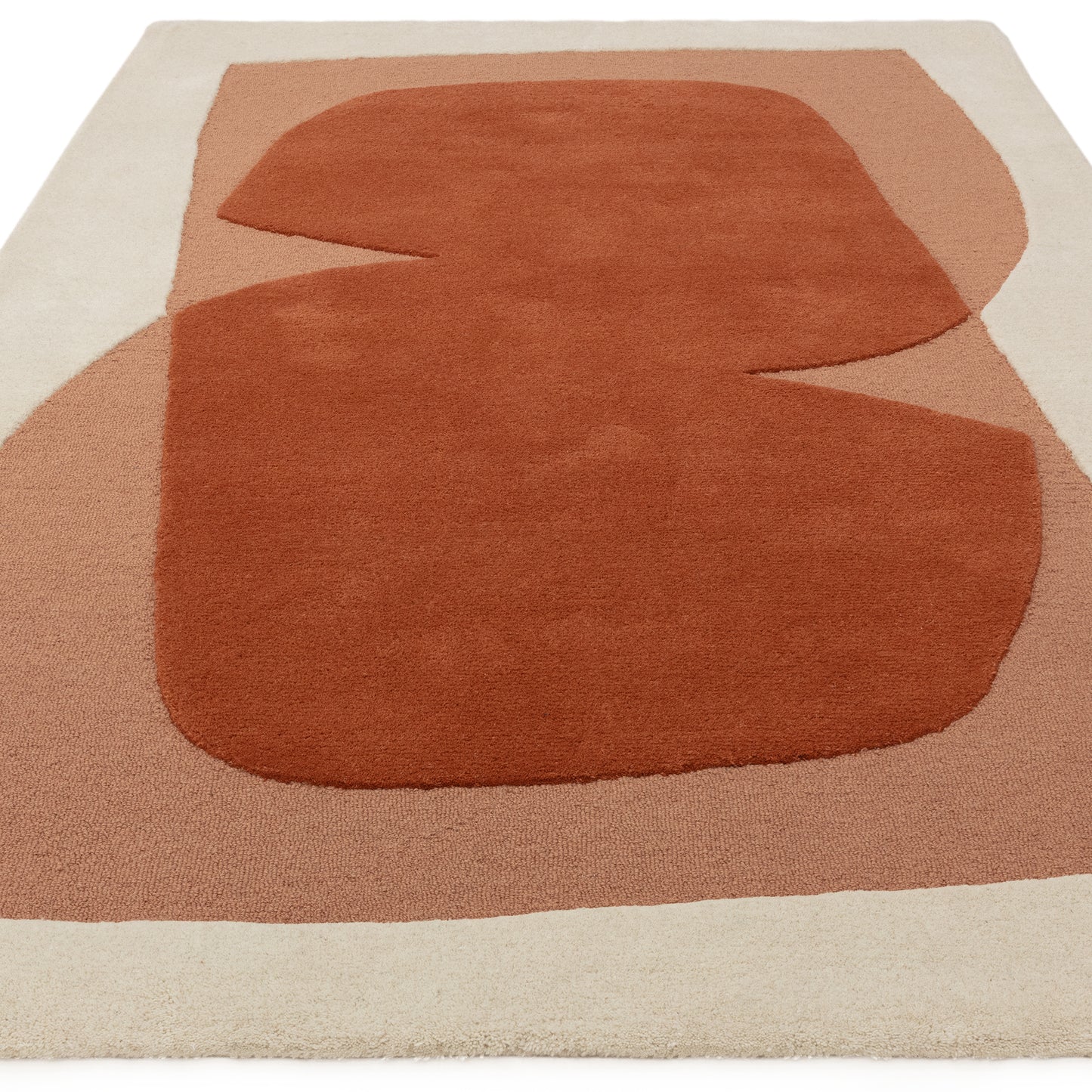 Tapis de salon et chambre en laine PENNY