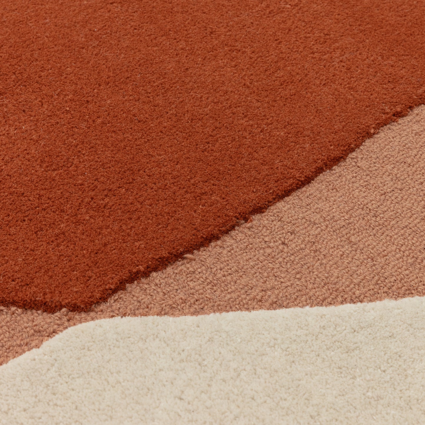Tapis de salon et chambre en laine PENNY