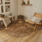 Tapis intérieur/extérieur tissé main aspect jute PIURA