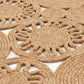 Tapis intérieur/extérieur tissé main aspect jute PIURA