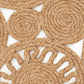 Tapis intérieur/extérieur tissé main aspect jute PIURA