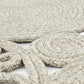 Tapis intérieur/extérieur tissé main aspect jute PIURA
