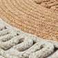 Tapis intérieur/extérieur tissé main aspect jute CUZCO