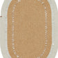 Tapis intérieur/extérieur tissé main aspect jute CUZCO