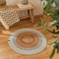 Tapis intérieur/extérieur tissé main aspect jute CUZCO