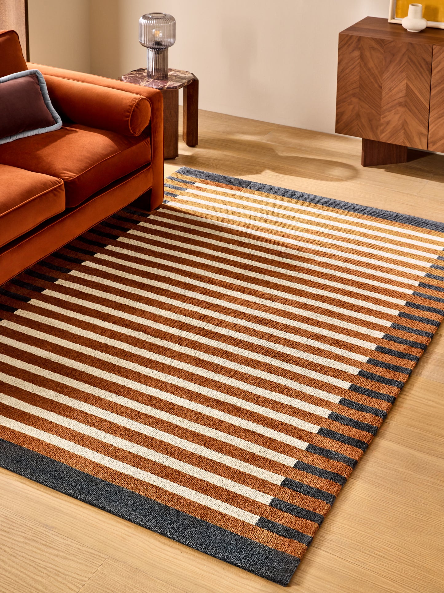 Tapis de salon et chambre moderne CLARKY