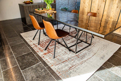 Tapis de salon et chambre tissé plat moderne GRIFF